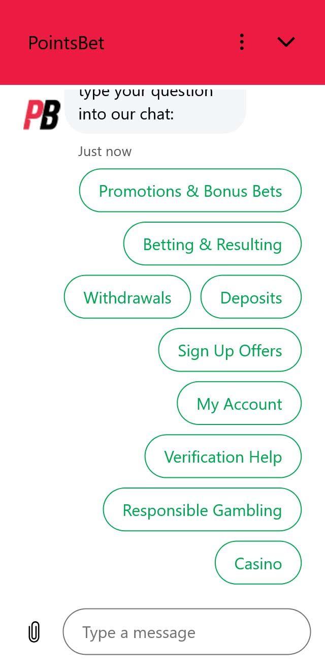 PointsBet Casino screenshot 8