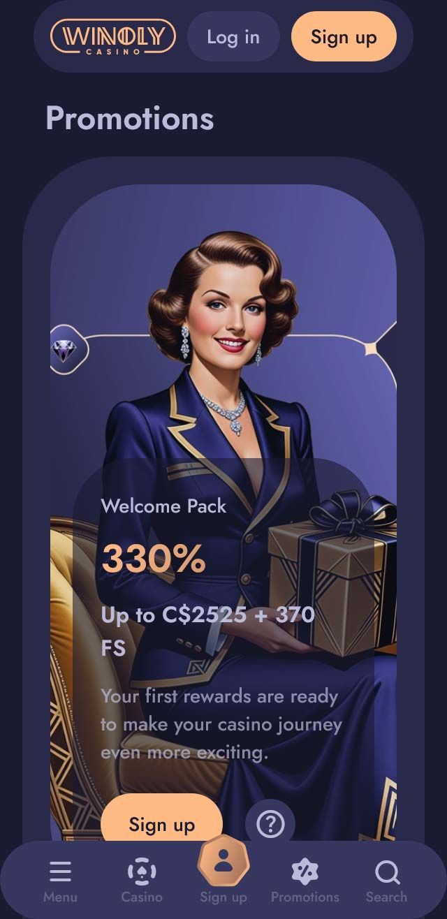 Winoly Casino screenshot 7