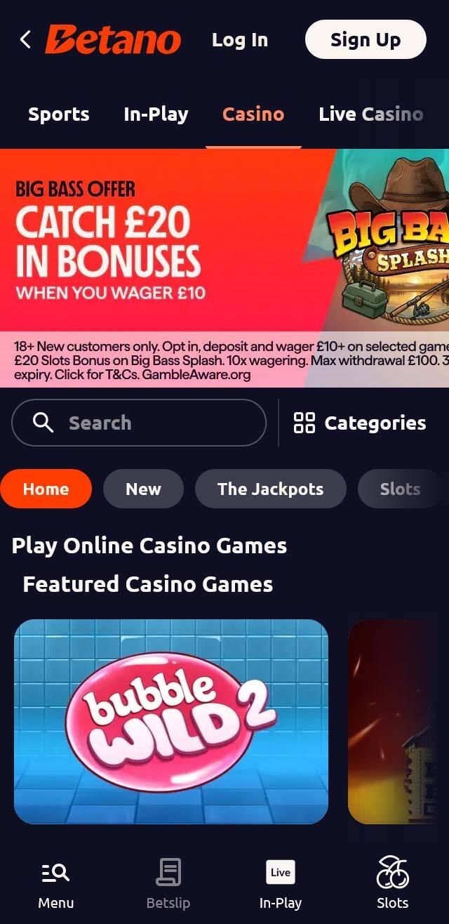 Betano Casino screenshot 5