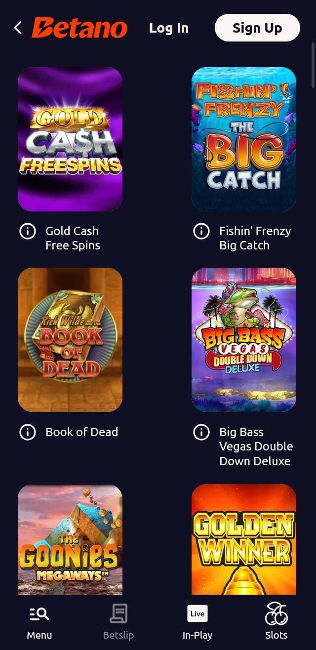 Betano Casino screenshot 6