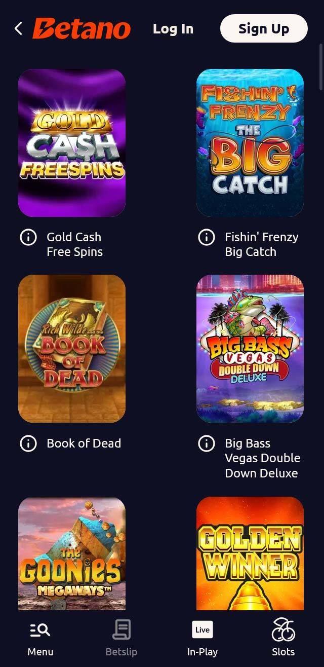 Betano Casino screenshot 6