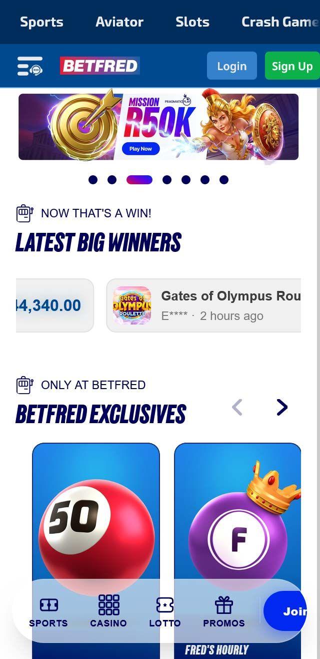 Betfred South Africa screenshot 5