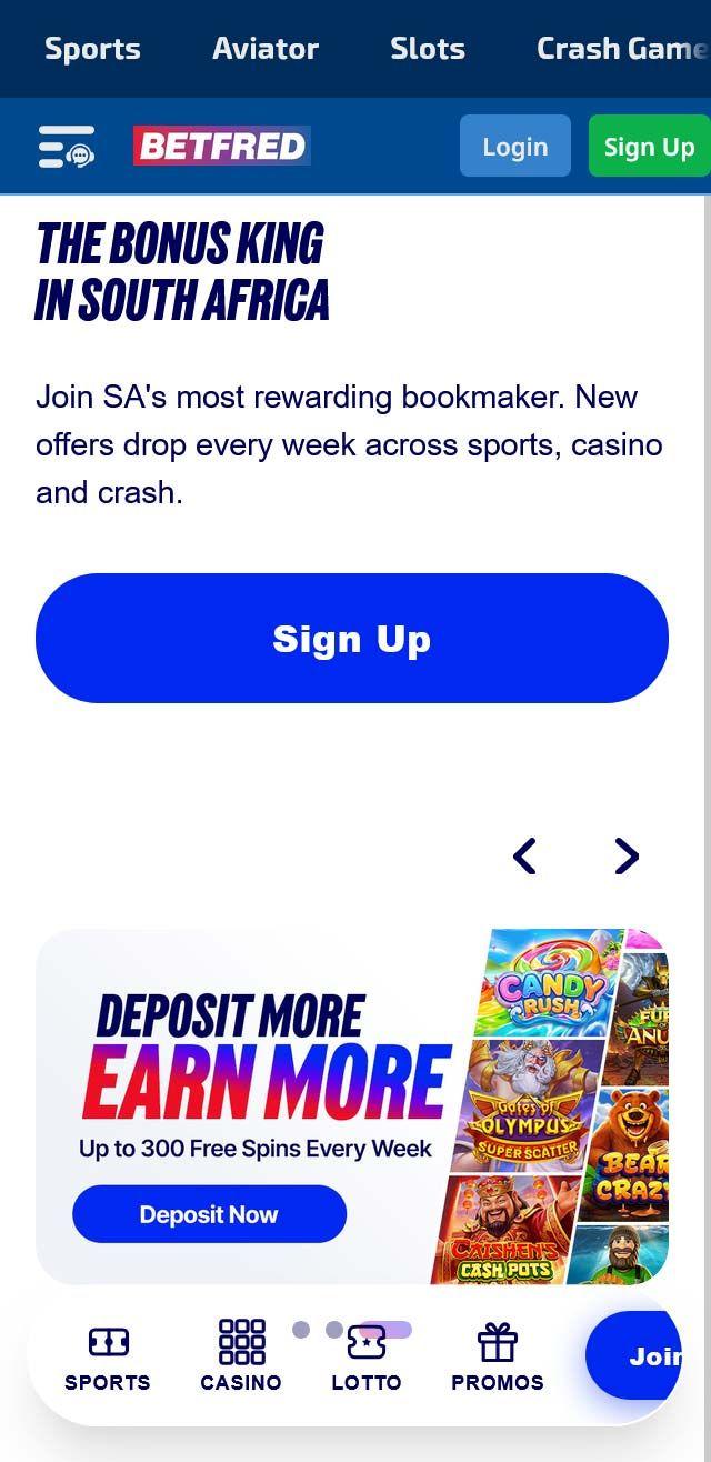 Betfred South Africa screenshot 7