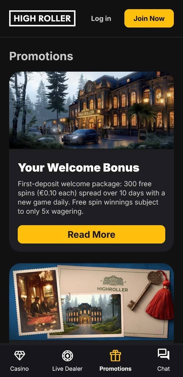 HighRoller Casino screenshot 7