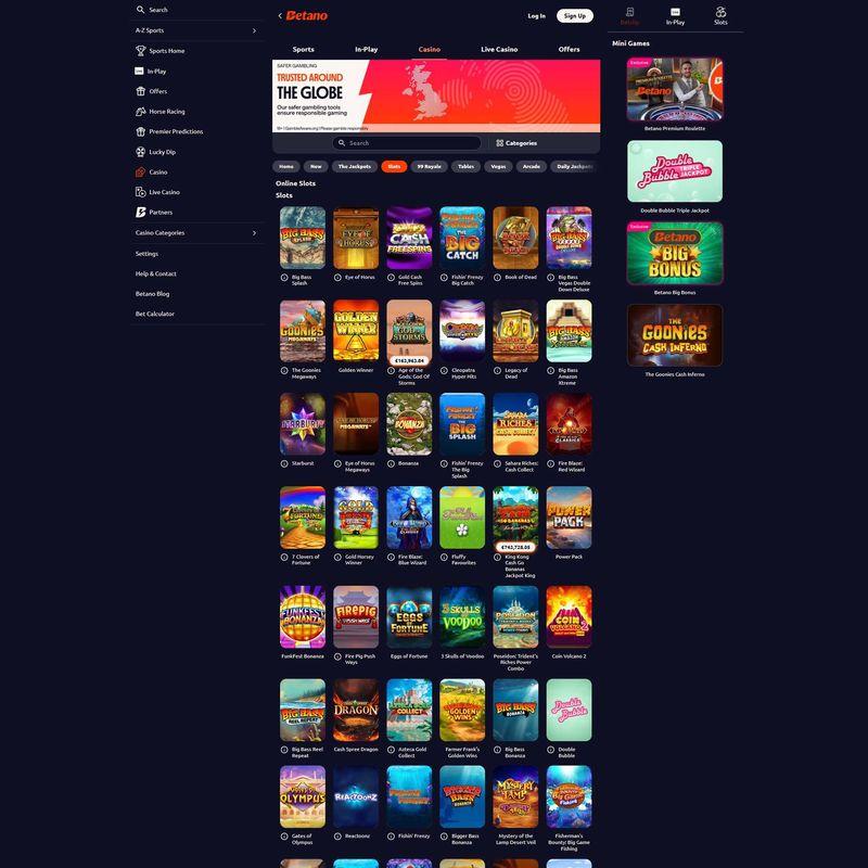 Betano Casino screenshot 2