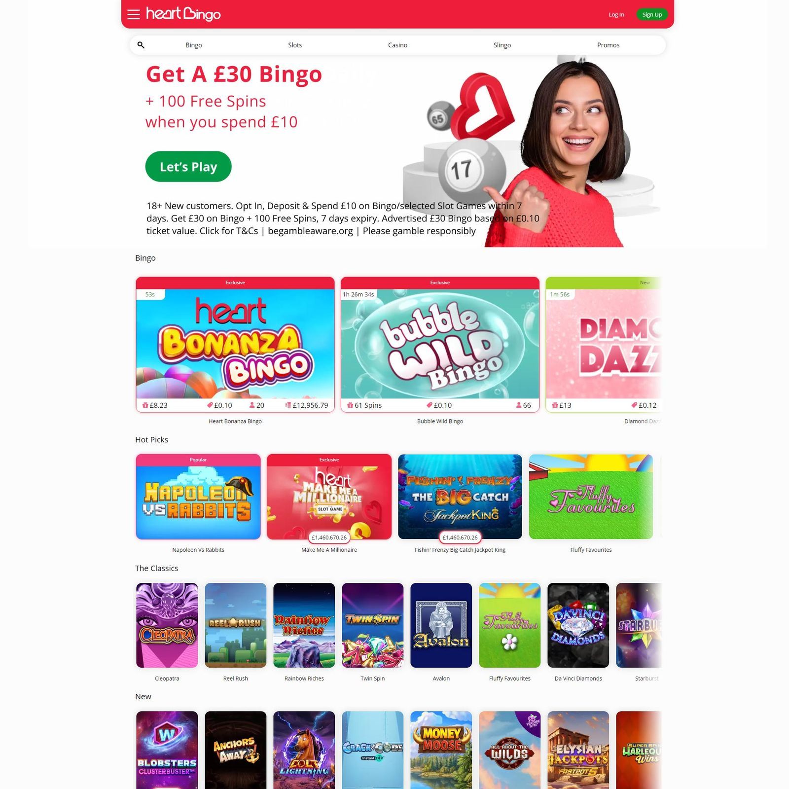 Heart Bingo screenshot 1